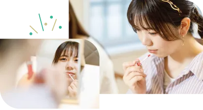 好きな授業は「セルフビューティー」