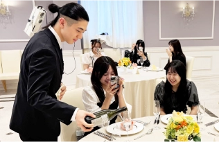 飲料サービス演習