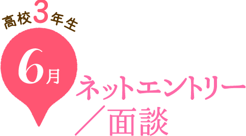 ネットエントリー／面談